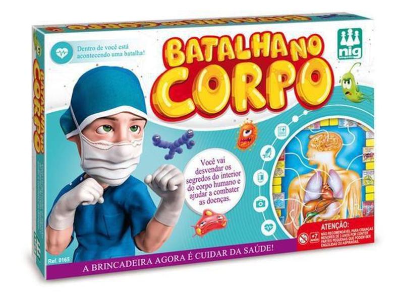 Imagem de Jogo Batalha No Corpo Nig 165 - Nig Brinquedos