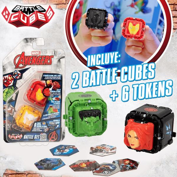 Imagem de Jogo Battle Cubes Hulk e Viúva Negra Kit Batalha Marvel