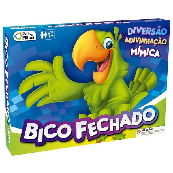 Imagem de Jogo bico fechado pais e filhos