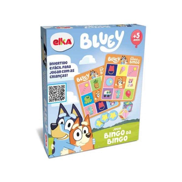 Imagem de Jogo Bingo da Bingo - Bluey - Original Disney Junior Elka Brinquedo Crianças +5 Anos