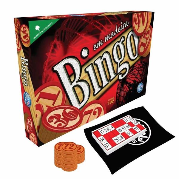 Imagem de Jogo Bingo Em Madeira Pais e Filhos 2806.1 Pais E Filhos