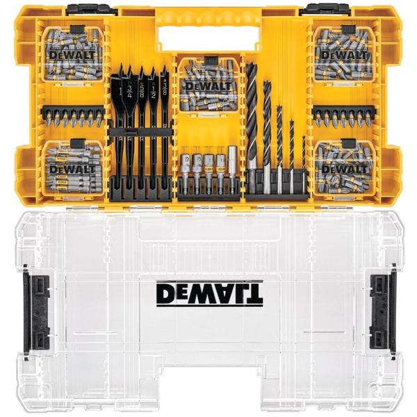 Imagem de Jogo Bits/Brocas Maxfit ToughCase 160 Peças DWAMF160 DeWalt 