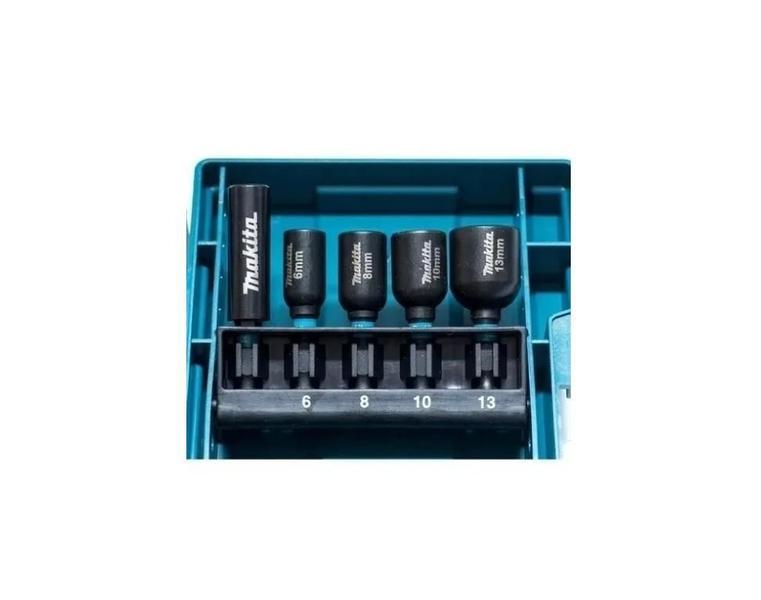 Imagem de Jogo Bits E Soquetes Impact Black 35 Peças Makita B-66880