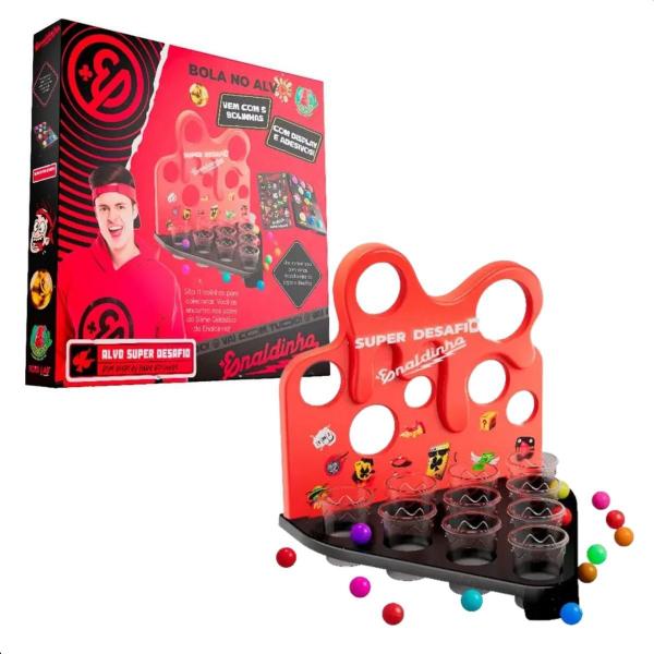 Jogo Bola No Alvo Gelastica Super Desafio Enaldinho Youtuber SLIME - Toys Lab Imagem de Jogo Bola No Alvo Gelastica Super Desafio Enaldinho Youtuber SLIME