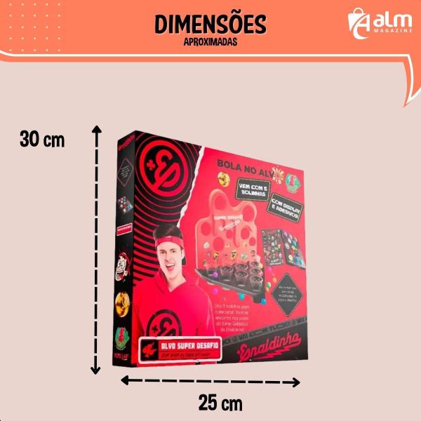 Jogo Bola No Alvo Gelastica Super Desafio Enaldinho Youtuber SLIME - Toys Lab Imagem de Jogo Bola No Alvo Gelastica Super Desafio Enaldinho Youtuber SLIME