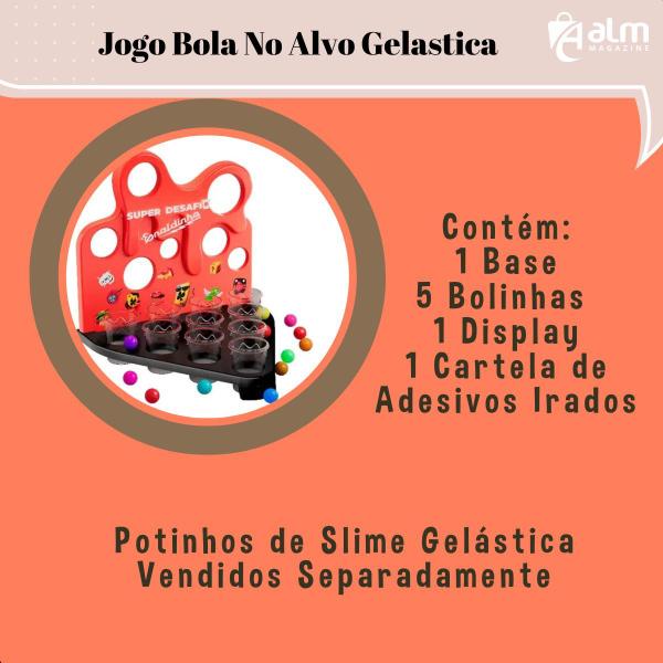 Jogo Bola No Alvo Gelastica Super Desafio Enaldinho Youtuber SLIME - Toys Lab Imagem de Jogo Bola No Alvo Gelastica Super Desafio Enaldinho Youtuber SLIME