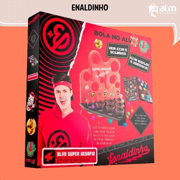 Jogo Bola No Alvo Gelastica Super Desafio Enaldinho Youtuber SLIME - Toys Lab Imagem de Jogo Bola No Alvo Gelastica Super Desafio Enaldinho Youtuber SLIME