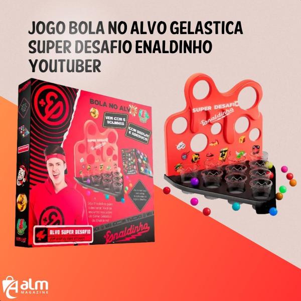 Jogo Bola No Alvo Gelastica Super Desafio Enaldinho Youtuber SLIME - Toys Lab Imagem de Jogo Bola No Alvo Gelastica Super Desafio Enaldinho Youtuber SLIME