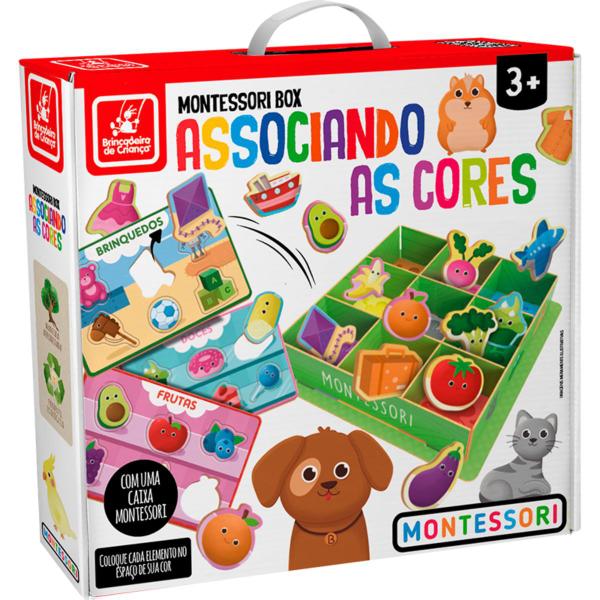 Imagem de Jogo Box Associando as Cores Montessori