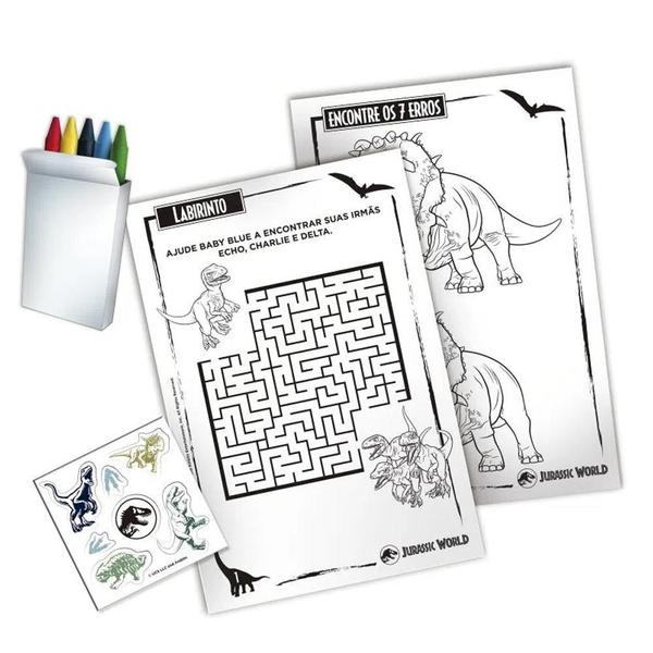 Imagem de Jogo Box de Atividades Copag Jurassic Word 33 Cartas 4+ 30721