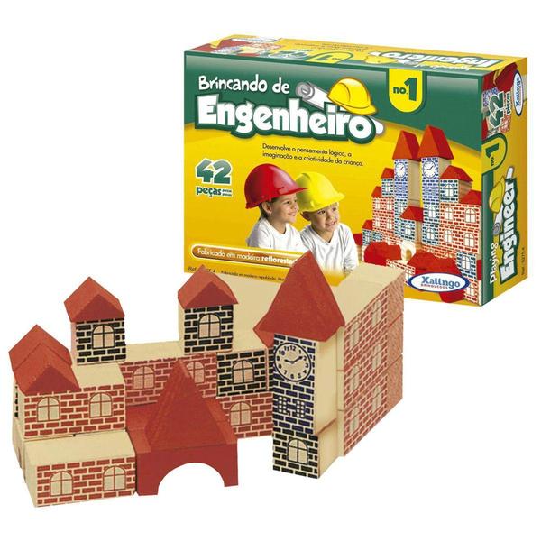 Imagem de Jogo Brincando De Engenheiro N1 42 Peças 5275.4 Xalingo