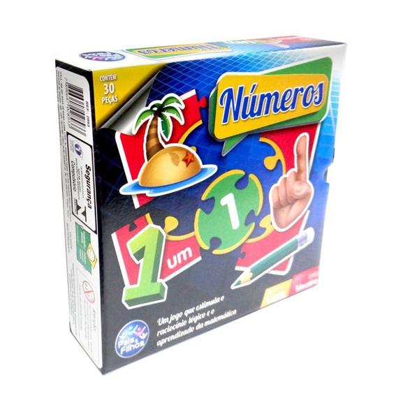 Imagem de Jogo brincar de aprender numeros 30 pcs - escolar