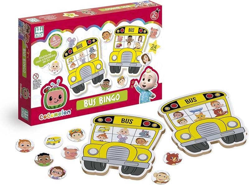 Imagem de Jogo Bus Bingo Cocomelon - Nig - Nig Brinquedos