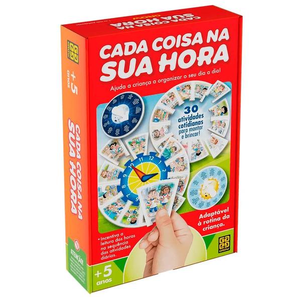 Imagem de Jogo Cada Coisa na Sua Hora - Grow