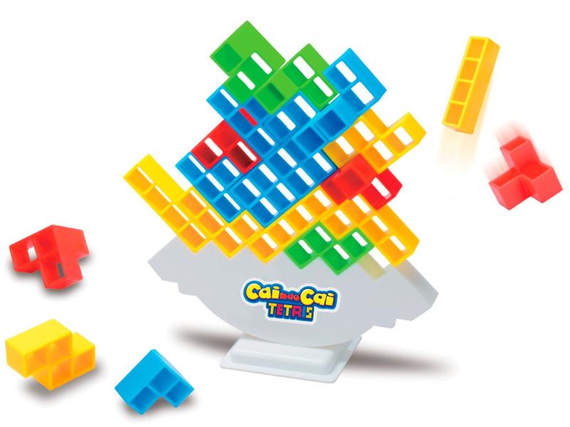 Jogo Cai Não Cai Tetris Brinquedos Estrela