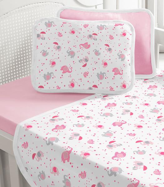 Imagem de Jogo Cama Baby Estampado Vivaldi Cinza