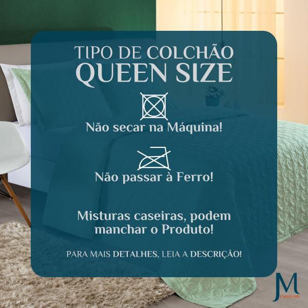 Imagem de Jogo Cama Casal Queen Size Agata Bordado 200 Fios Super