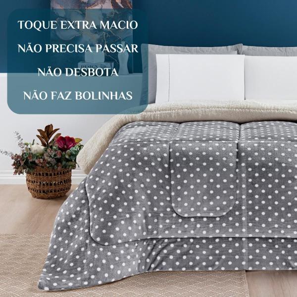 Imagem de Jogo Cama Solteiro Masculino Coberdrom Romance Super Fofinha