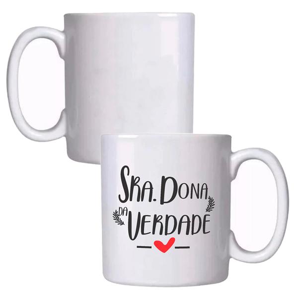 Imagem de Jogo Caneca 300 Ml Café Chá Casal Namorado caneca Porcelana + Barato 2 unidades