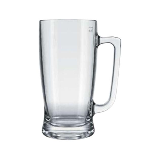 Imagem de Jogo Caneca Chopp Cerveja Grande De Vidro Taberna 600Ml 06