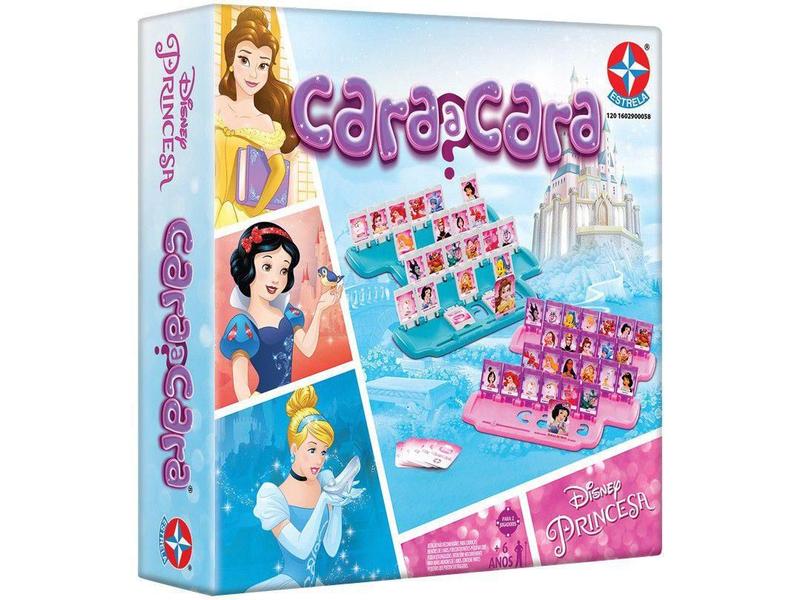Jogo cara a cara princesas disney estrela 1201602900062 Imagem de Jogo cara a cara princesas disney estrela 1201602900062