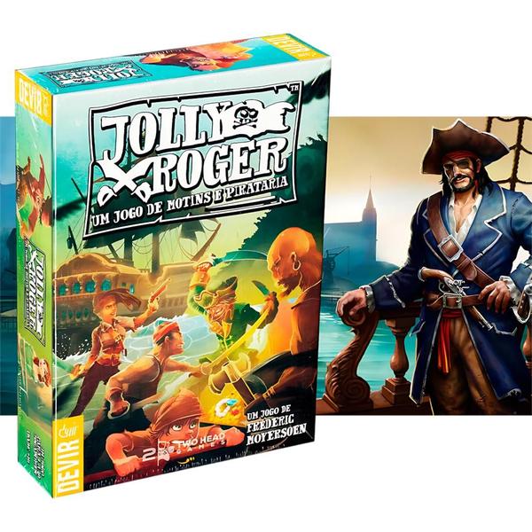 Imagem de Jogo cartas devir - jolly roger motins & pirataria