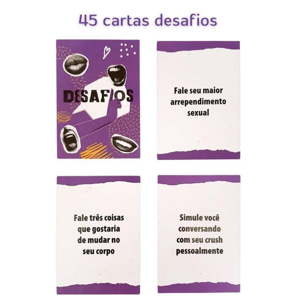 Imagem de Jogo Cartas Terapêutico Sexualidade - 72 Cartas + 45 Desafios