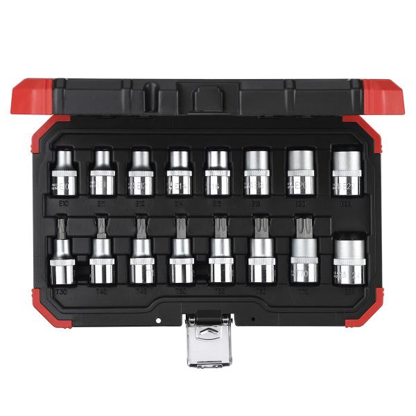 Imagem de Jogo Chaves e Soquetes 1/2" Torx 16Pç Gedore Red R68003016