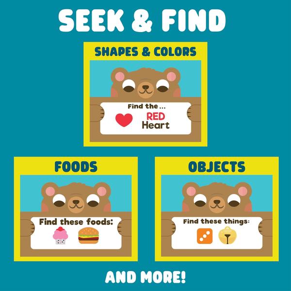 Imagem de Jogo Chuckle & Roar Sensory Seek & Find Bear Scavenger Hunt