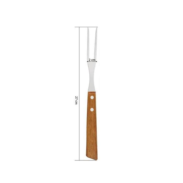 Jogo Churrasco Lâminas Inox Tábua Madeira 3Pcs Tramontina Imagem de Jogo Churrasco Lâminas Inox Tábua Madeira 3Pcs Tramontina