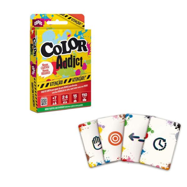 Imagem de  Jogo Color Addict Cartucho 32409 - Copag