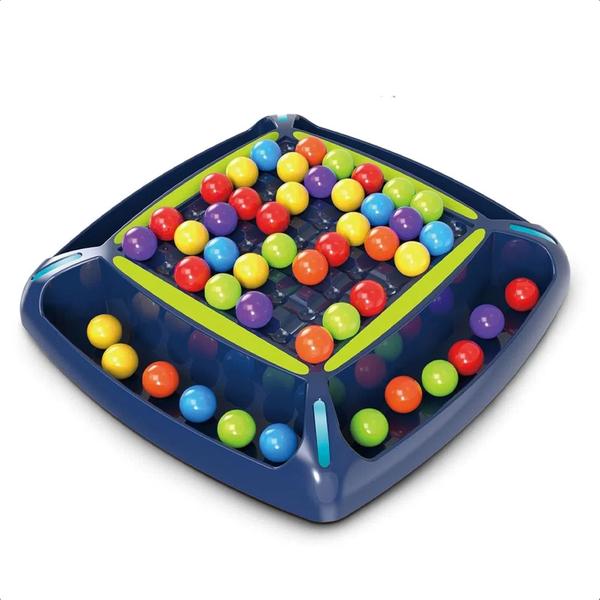 Imagem de Jogo Color Crush Concentração E Raciocínio Lógico 2-4 Jogadores +4 Anos Multicolor Brinquedo Multkids - BR1776