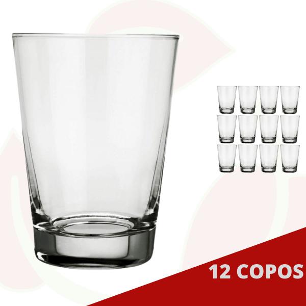 Imagem de Jogo com 12 Copo Caldereta p/ Bebidas Drinks Cerveja Chopp 350ML