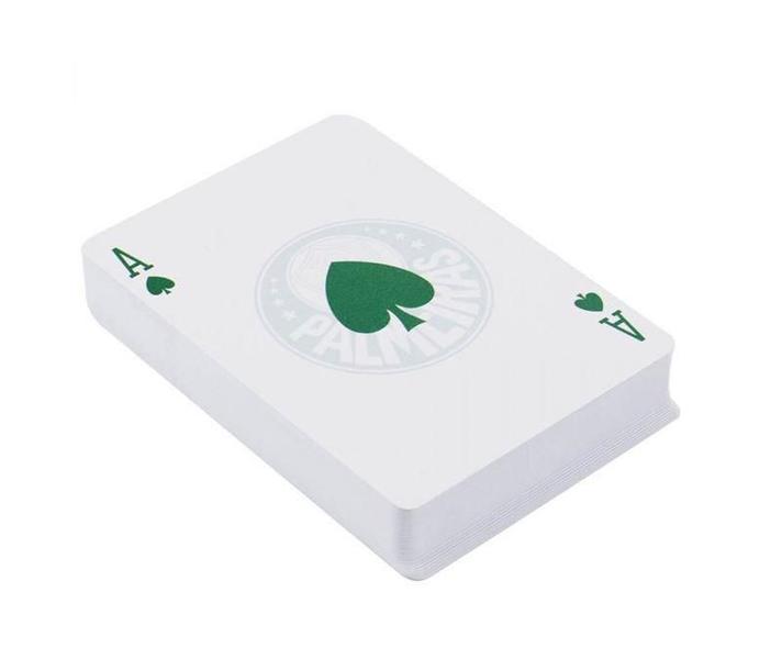 Jogo Com 2 Baralhos Palmeiras Plástico Oficial - Minas de Presentes Imagem de Jogo Com 2 Baralhos Palmeiras Plástico Oficial