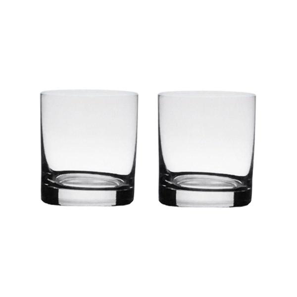 Imagem de Jogo com 2 Copos De Cristal Para Whisky 410 ml Linha Barline Bohemia