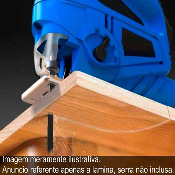 Jogo com 5 Laminas para Serra Tico Tico IDEA Imagem de Jogo com 5 Laminas para Serra Tico Tico IDEA