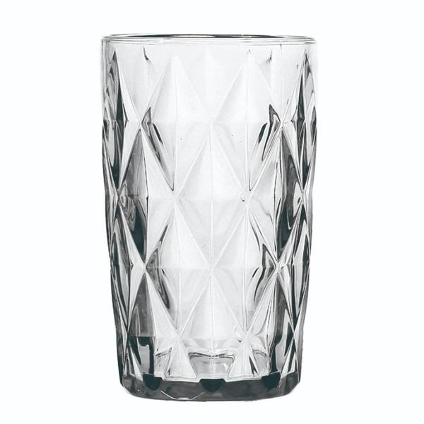 Imagem de Jogo com 6 copos diamond clear 350ml- ke home