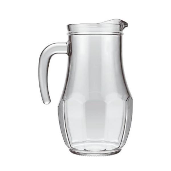 Jogo com 6 Copos Ginga 265ml + Jarra Tango 1,5L Nadir Suco - Nadir Figuereido Imagem de Jogo com 6 Copos Ginga 265ml + Jarra Tango 1,5L Nadir Suco