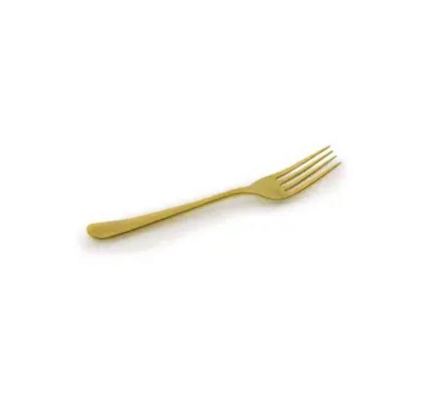 Imagem de Jogo com 6 Garfos de Bolo Mimo ATS02GB Inox Dourado