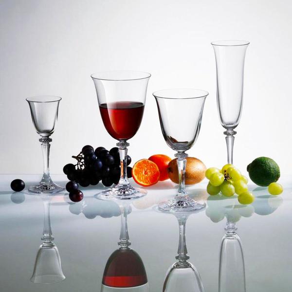 Imagem de Jogo com 6 Taças De Cristal Para Vinho Tinto 290 ml Branta/Kleopatra Bohemia