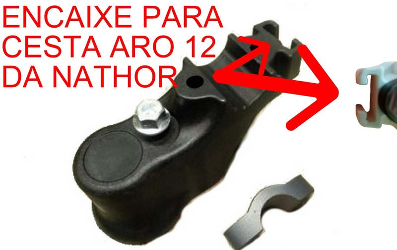 Imagem de Jogo Com Cesta E Para Lamas Para Bicicletas Do Aro 12 Nathor