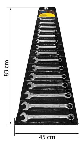 Imagem de Jogo Combo 15 Chaves Original Tramontina Barato Aço 6-32mm