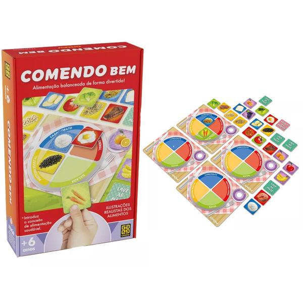 Jogo Comendo Bem Alimentação Balanceada de Forma Divertida 04418 - Grow Imagem de Jogo Comendo Bem Alimentação Balanceada de Forma Divertida 04418 - Grow