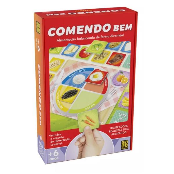 Jogo Comendo Bem Alimentação Balanceada de Forma Divertida 04418 - Grow Imagem de Jogo Comendo Bem Alimentação Balanceada de Forma Divertida 04418 - Grow