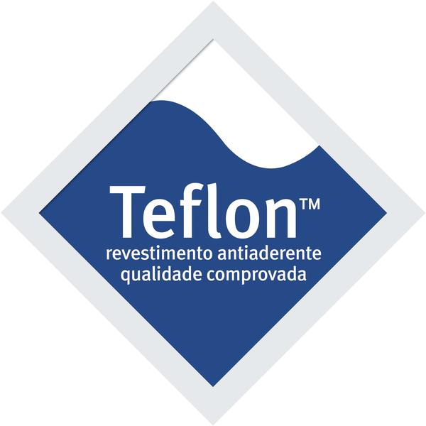 Imagem de Jogo/Conjunto de Panelas 12 peças Alumínio Antiaderente TEFLON com Tampa de Vidro Cereja com Bege + Utensílios em Nylon