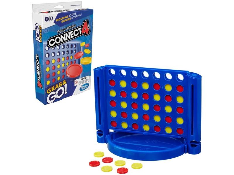 Imagem de Jogo Connect 4 Grab & Go Hasbro