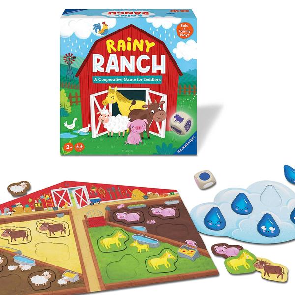 Imagem de Jogo cooperativo Ravensburger Rainy Ranch Toddlers