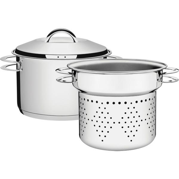 Imagem de Jogo Cozi-Pasta Tramontina Inox Fundo Triplo Solar 20cm 2 Pç