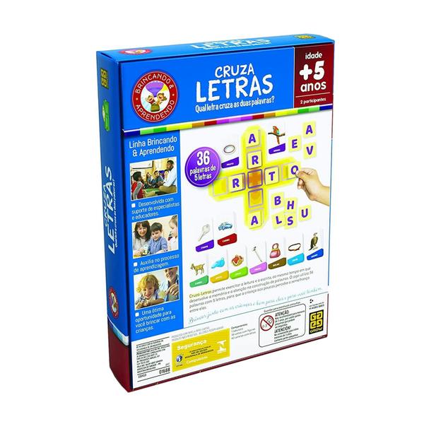 Jogo Cruza Letras 01688 - Grow Imagem de Jogo Cruza Letras 01688 - Grow