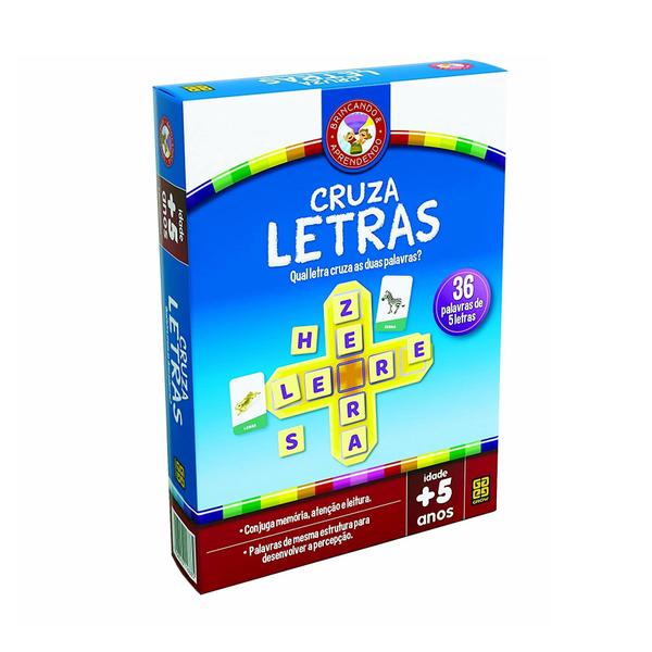 Jogo Cruza Letras 01688 - Grow Imagem de Jogo Cruza Letras 01688 - Grow